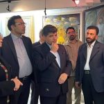 افتتاح نمایشگاه «افتخارآفرینان هنر خراسان» به مناسبت دهه کرامت ۱۴۰۴ در نگارخانه میرک مشهد