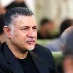 پست علی دایی برای وطن + عکس