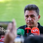 نمایی از ورزشگاه جاسم بن حمد پیش از شروع دیدار قطر و ایران