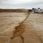 ببینید؛ سیلاب در چاهدراز خراسان‌جنوبی