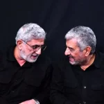 تصاویر؛ صمیمیت خاص سردار قاآنی و سردار جعفری
