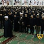 حضور پزشکیان در نماز ظهر عاشورا تبریز