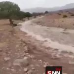 وسط تابستان یزد بارانی شد